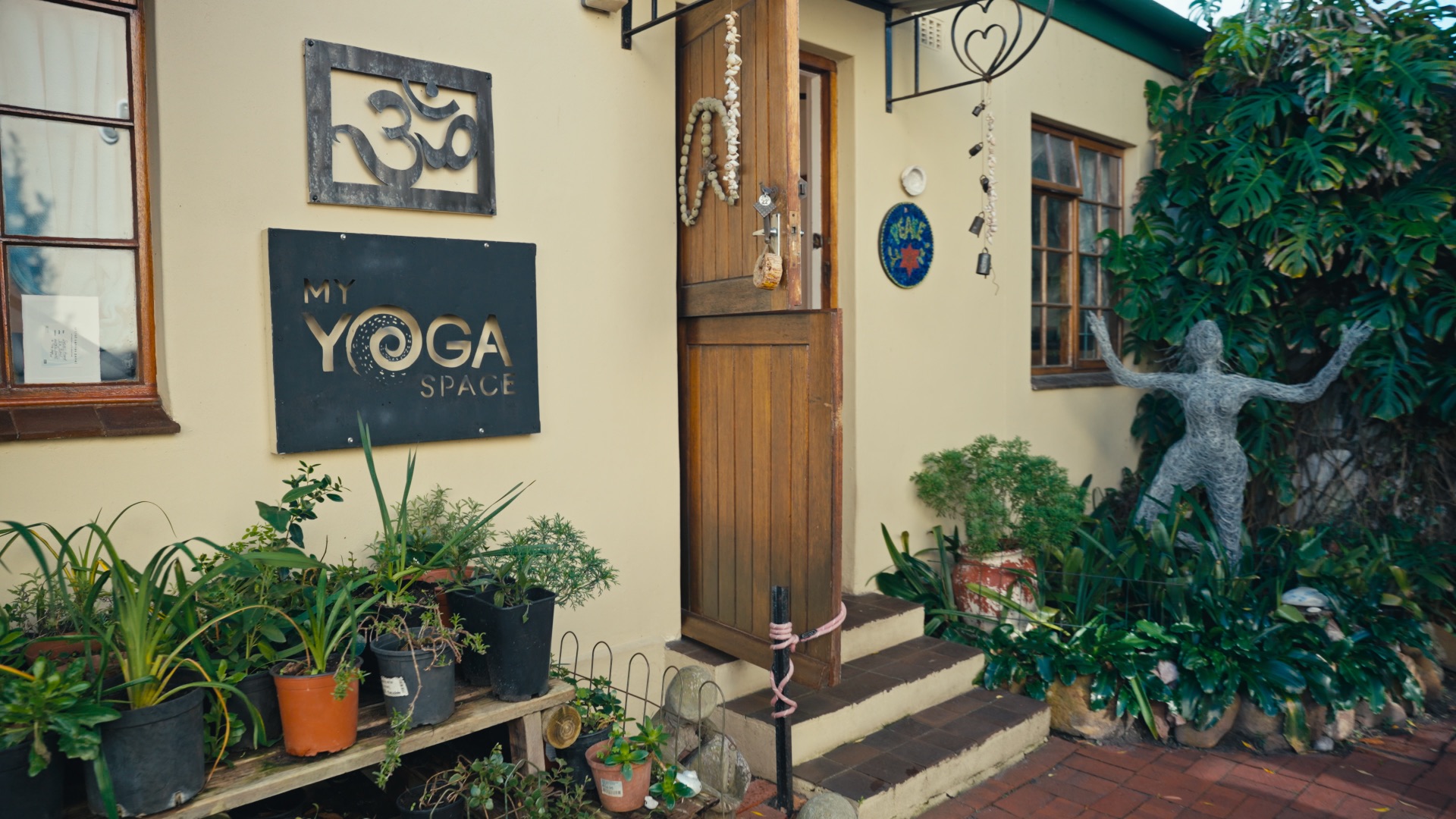 My Yoga Space studio entrance